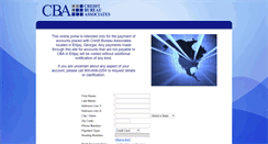 Desktop Screenshot of cbabillpay.com